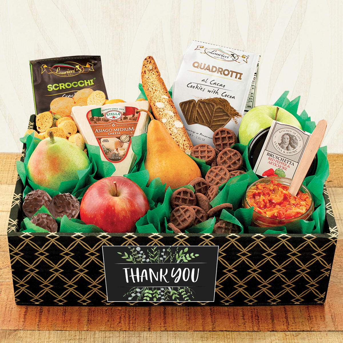 Capalbos Italian Pride Of The Farm Fruit Gift Box - Thank You